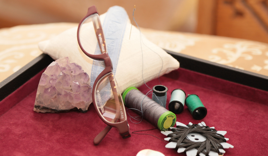 Brille für's Nähen