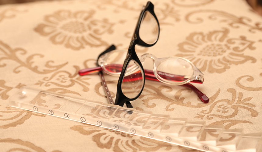 Prismenbrille