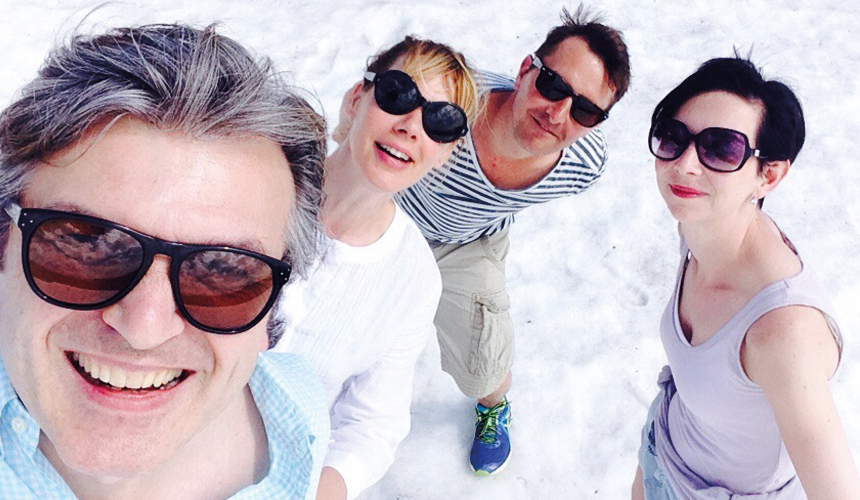 Sonnebrillen im Skiurlaub